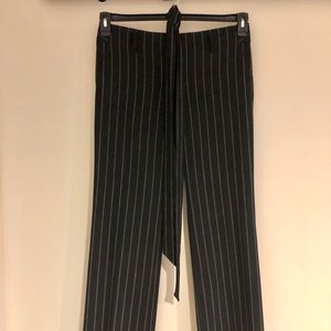 Black and White Loft Petite Marisa Trouser
